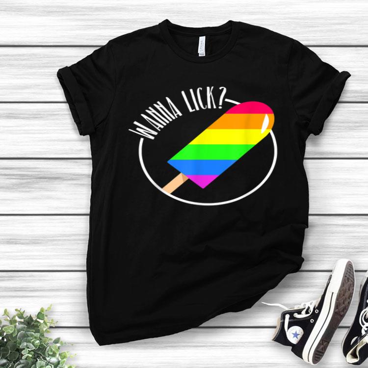 Mens Popsicle LGBT Pride Gay Shirt