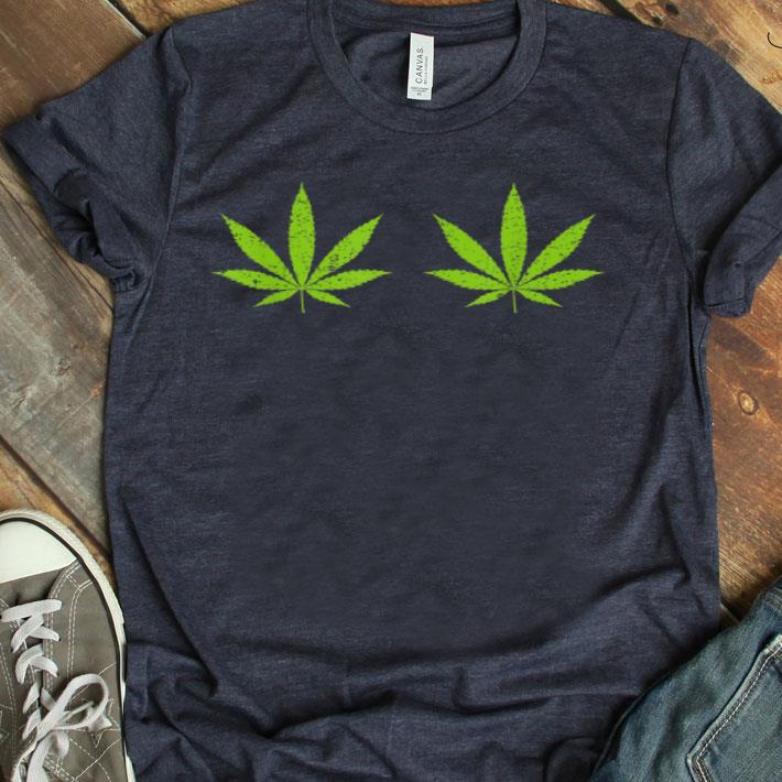 Cannabis Leaf Halloween Costume Women Shirt