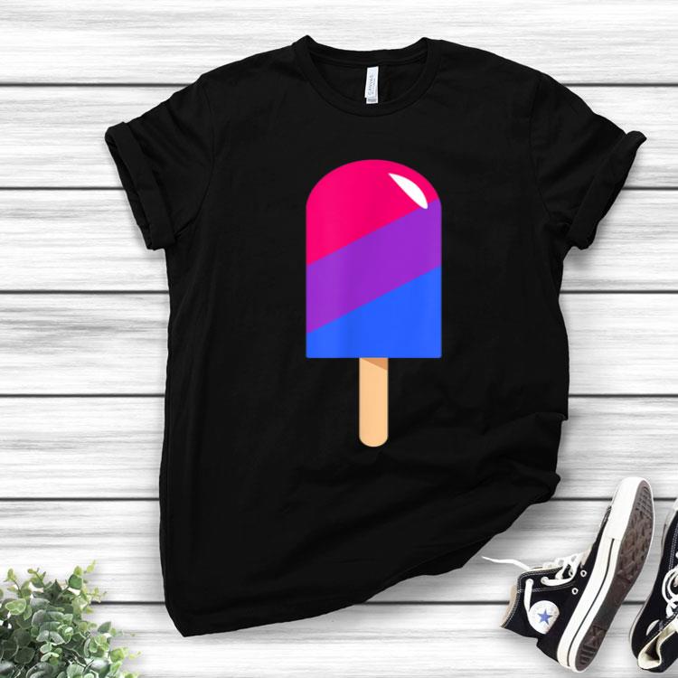 Popsicle LGBT Gay Pride Bisexual Shirt