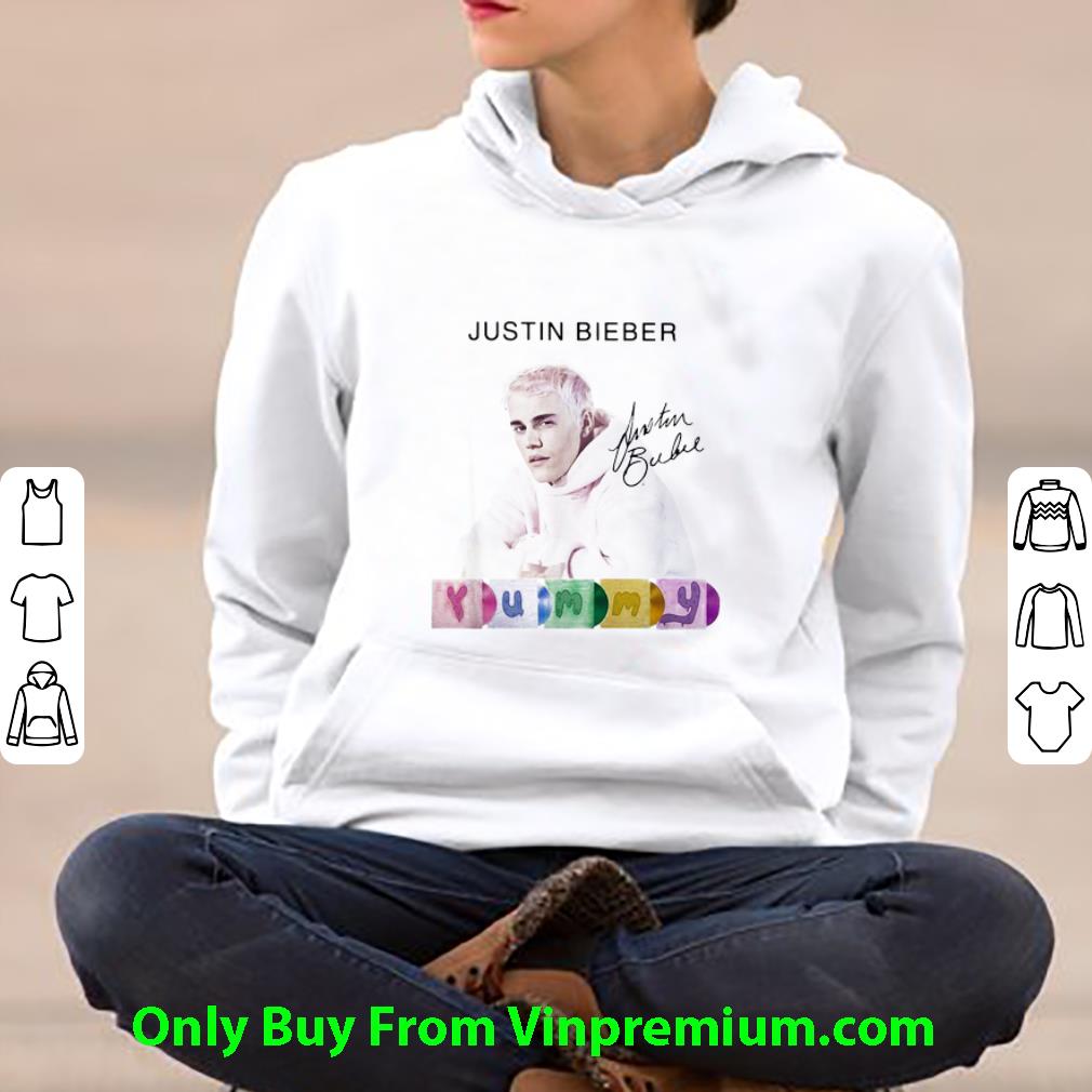 fc39bb7b great justin bieber yummy signature shirt 4 - Great Justin Bieber Yummy Signature shirt
