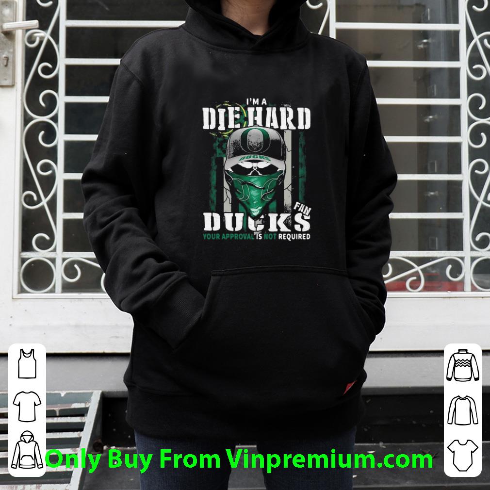 1177791e awesome skull i m a die hard fan oregon ducks american flag shirt 4 - Awesome Skull I’m A Die Hard Fan Oregon Ducks American Flag shirt