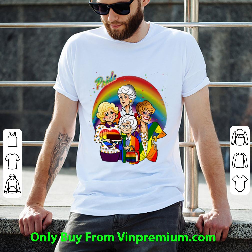 Nice The Golden Girl Pride LGBT Rainbow shirt