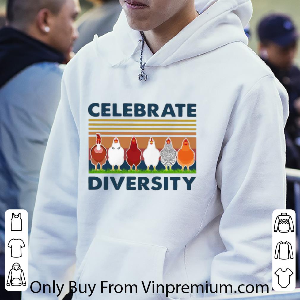 4f64836f hot vintage chicken celebrate diversity shirt 4 - Hot Vintage Chicken Celebrate Diversity shirt