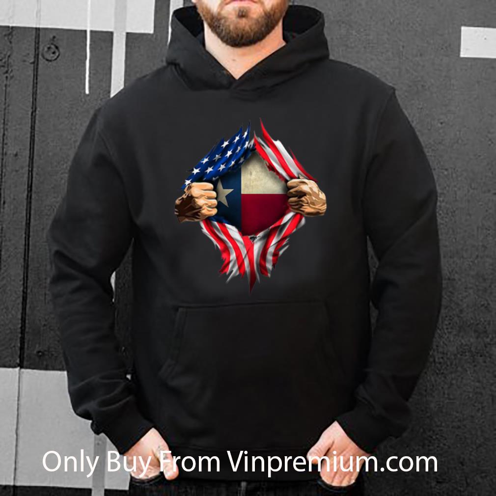 5e2de3aa nice texas flag american flag blood inside shirt 4 - Nice Texas Flag American Flag Blood Inside shirt