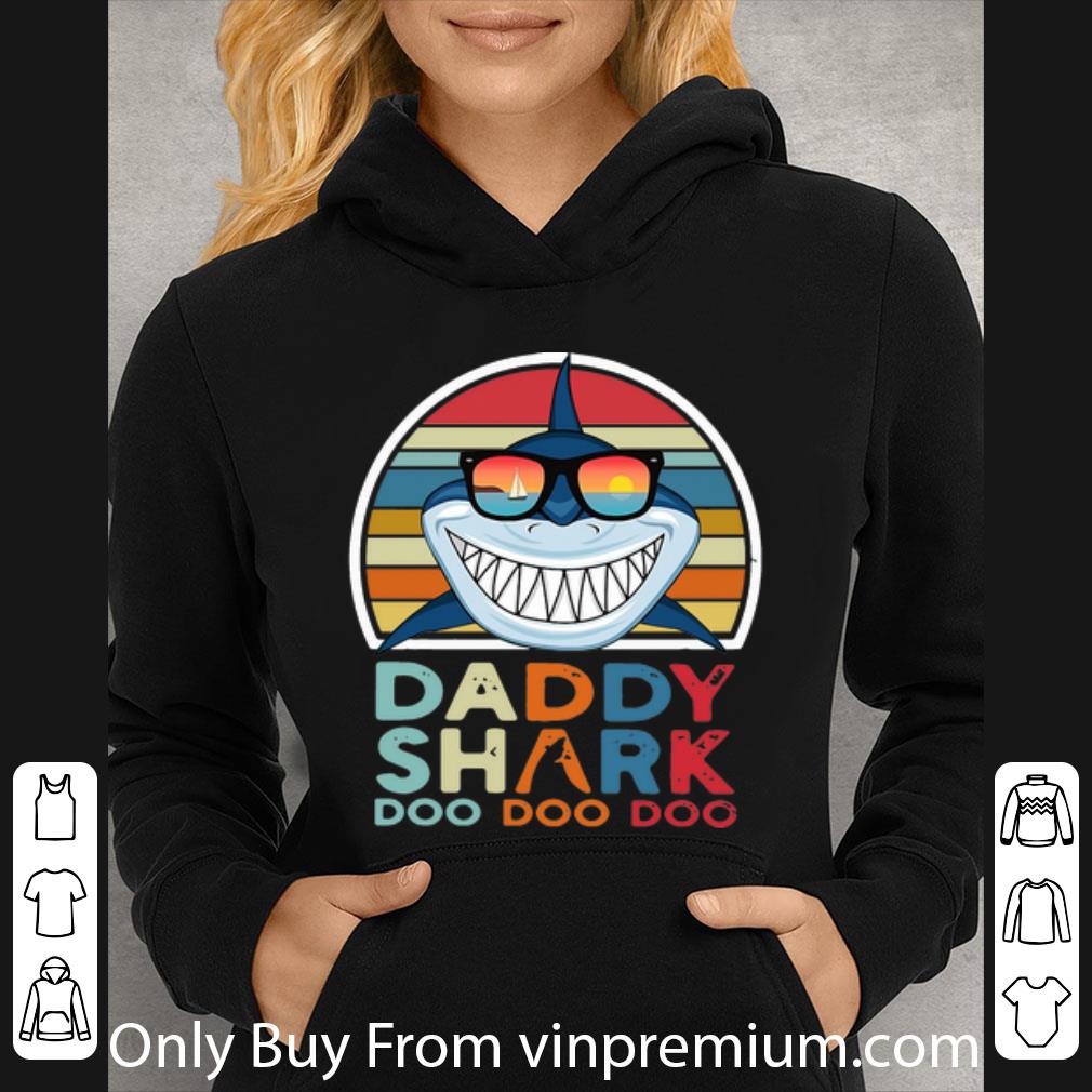 6141b459 official vintage daddy shark doo doo doo happy father s day shirt 4 - Official Vintage Daddy Shark Doo Doo Doo Happy Father's Day shirt