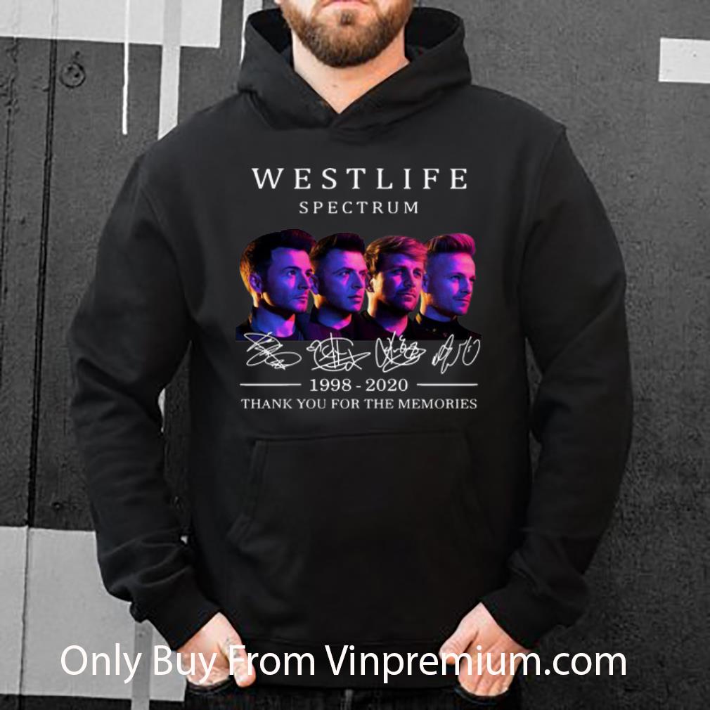 7737d13c official westlife spectrum thank you for the memories signatures shirt 4 - Official Westlife Spectrum Thank You For The Memories Signatures shirt