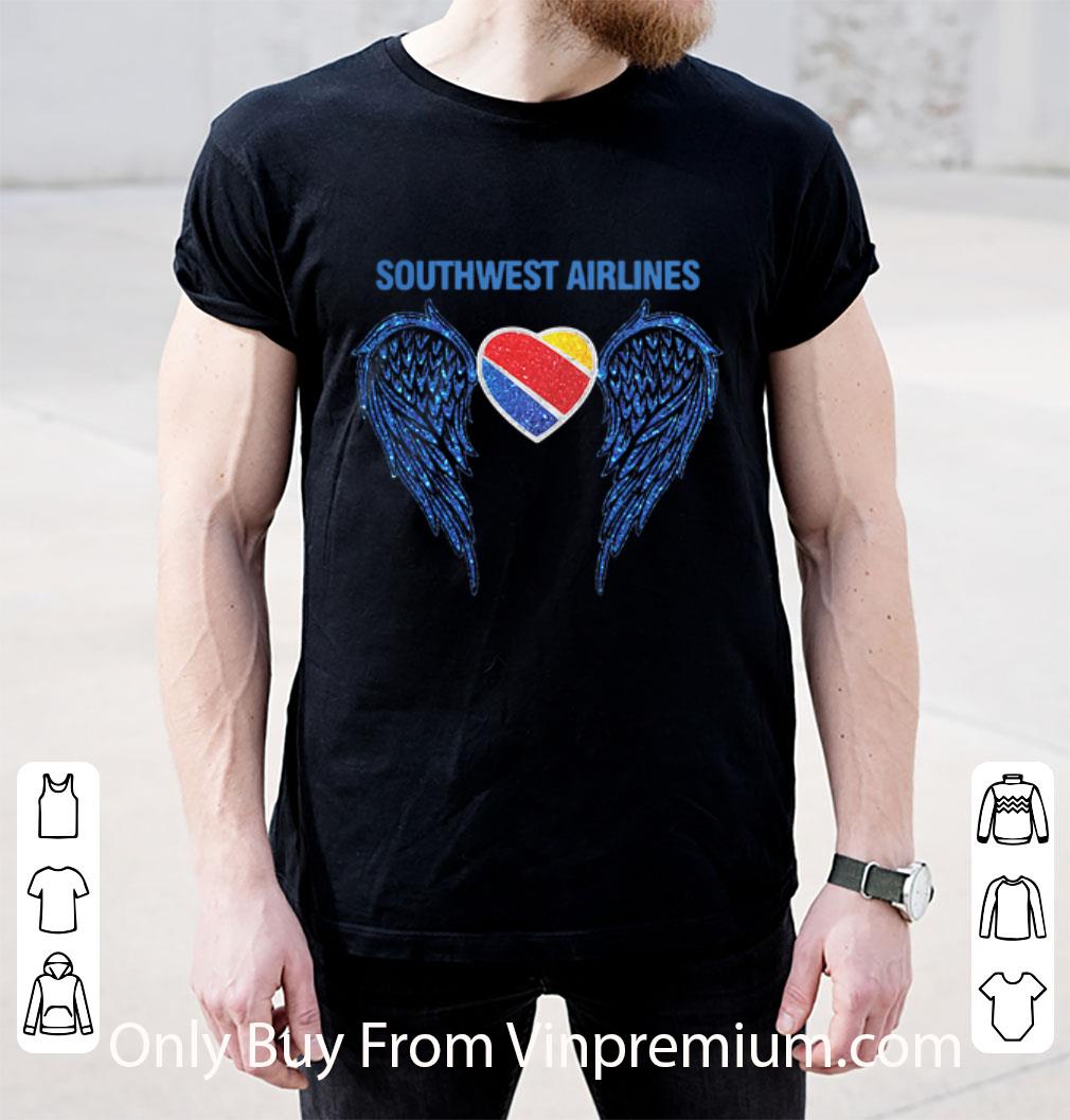 Great Southwest Airlines Glitter Wings shirt