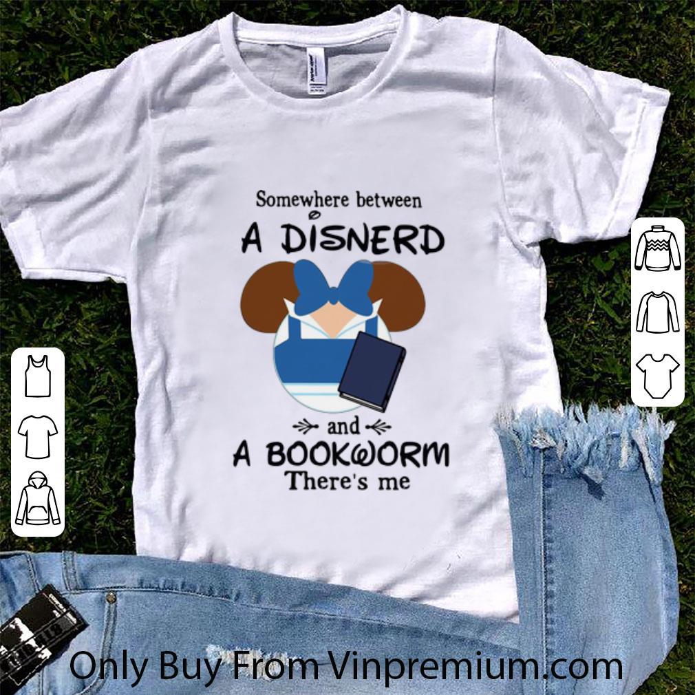 Hot Mickey Mouse Somewhere Between A Disnerd And A Bookworm There’s Me shirt