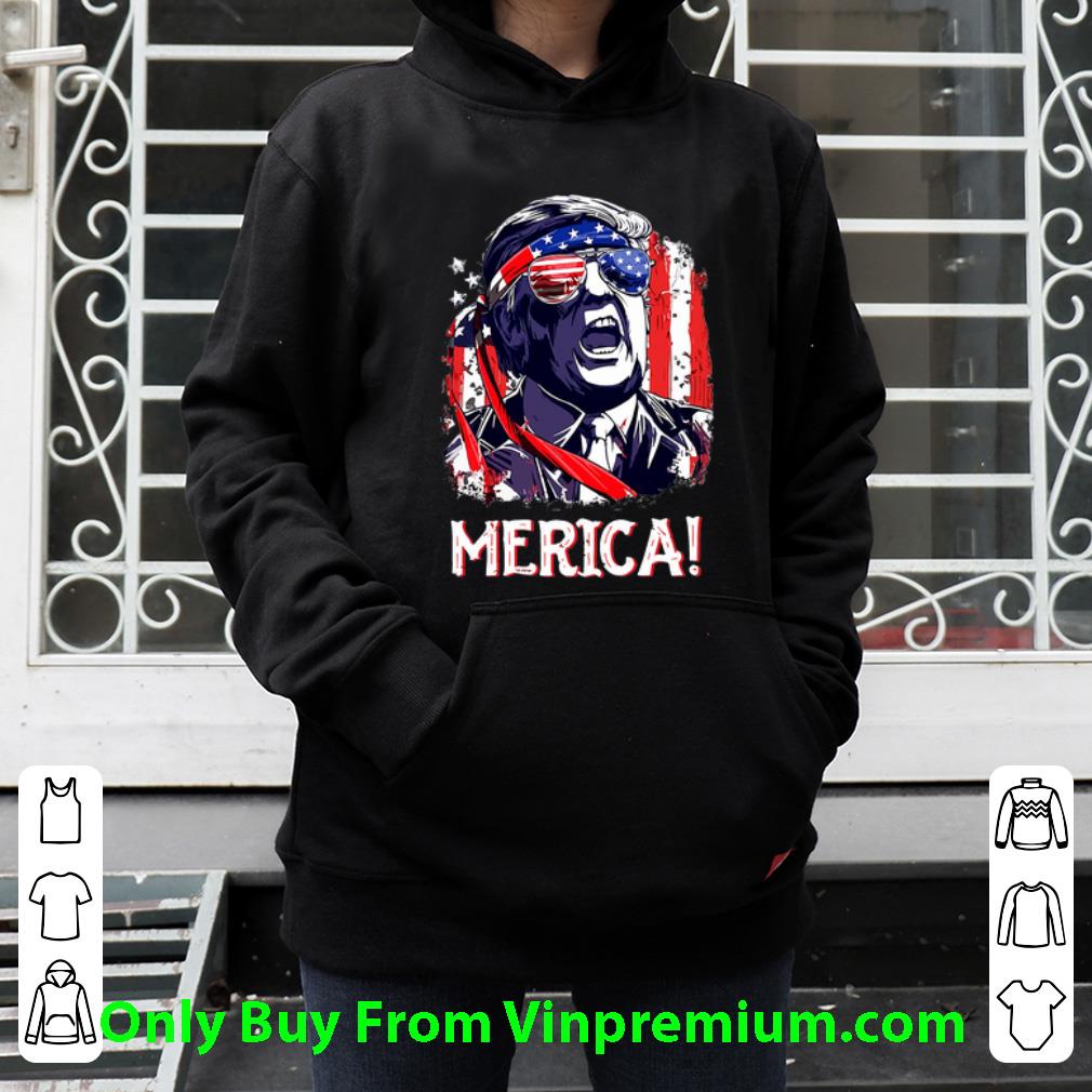 af01f819 top merica donald trump american flag 4th of july shirt 4 - Top Merica Donald Trump American Flag 4th Of July shirt