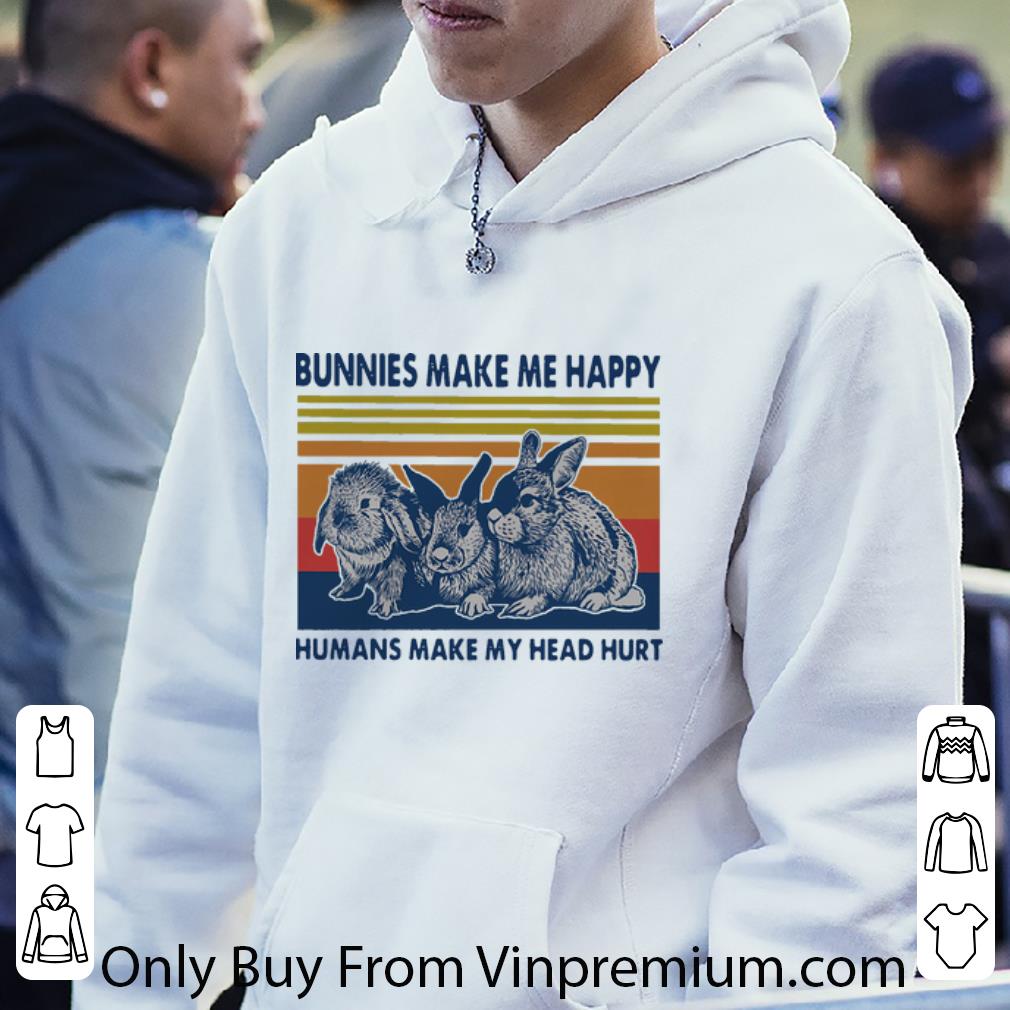 b48e1cb9 original vintage bunnies make me happy humans make my head hurt shirt 4 - Original Vintage Bunnies Make Me Happy Humans Make My Head Hurt shirt