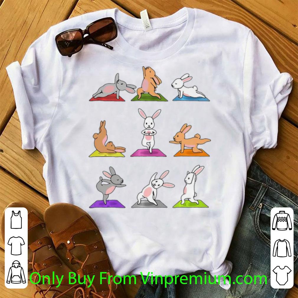 Premium Bunnies Yoga Namaste shirt