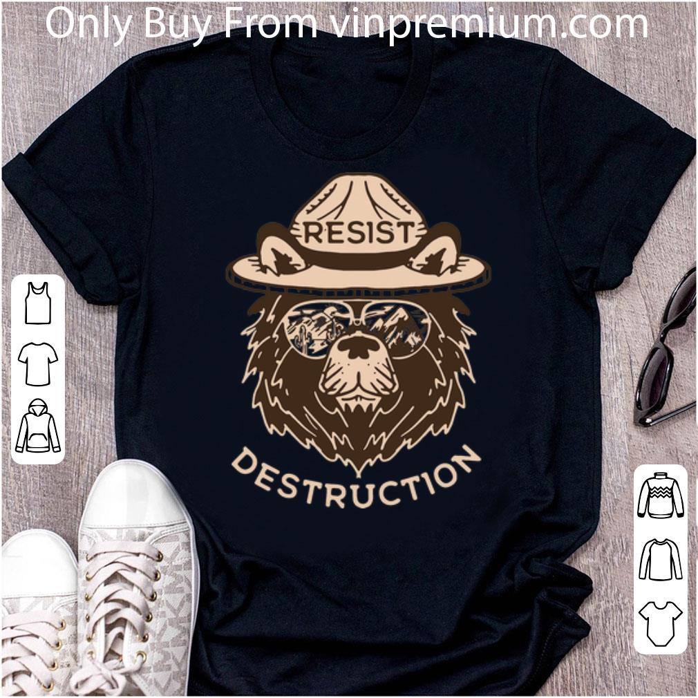 Pretty Resist Bear Destruction shirt
