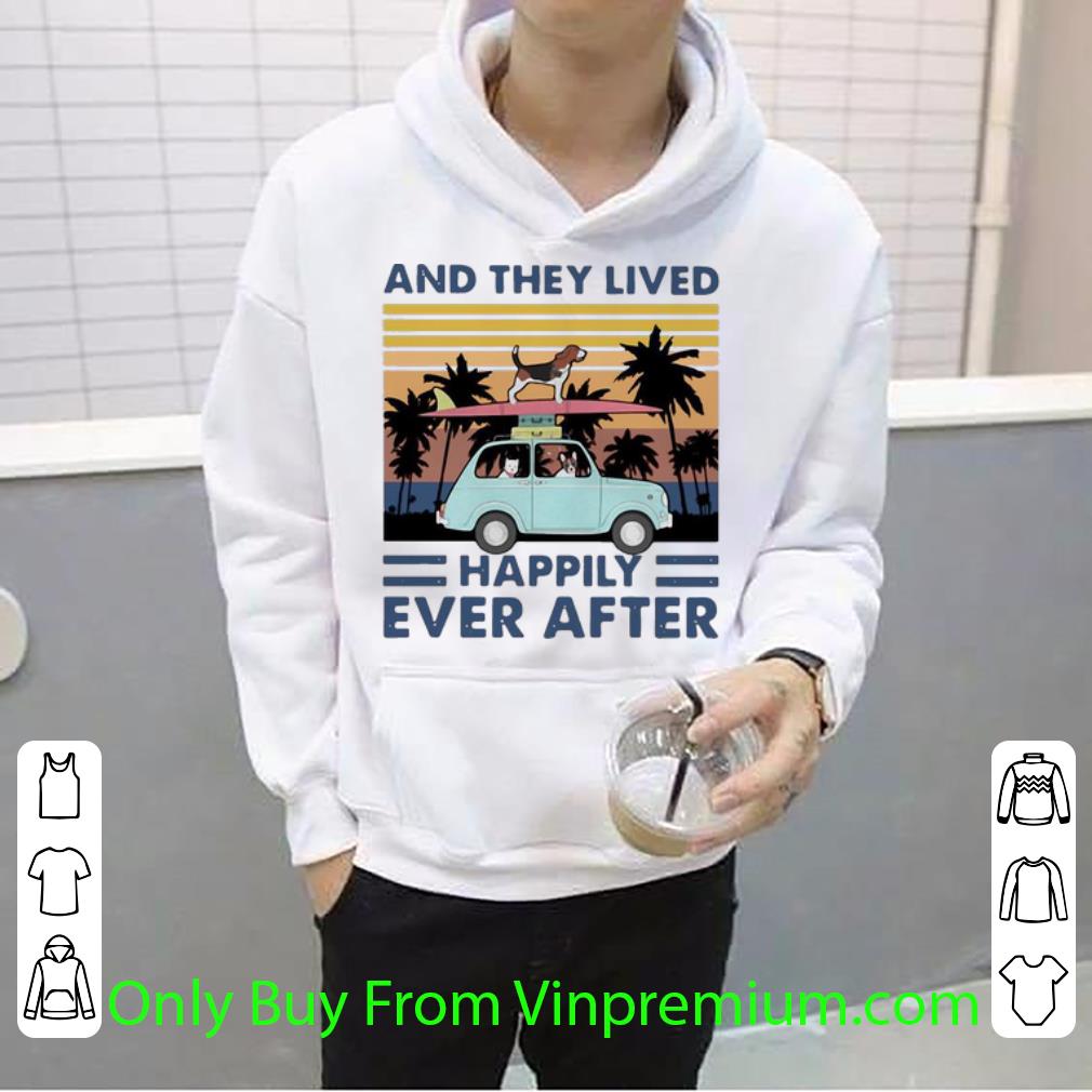 d6b5ee2d official vintage and they lived happily ever after dog shirt 4 - Official Vintage And They Lived Happily Ever After Dog shirt