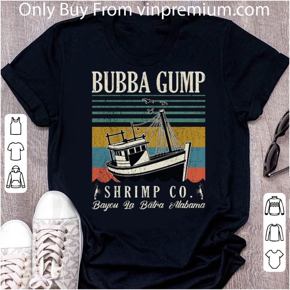 Top Bubba Gump Shrimp Co Bayou La Batra Alabama Vintage shirt