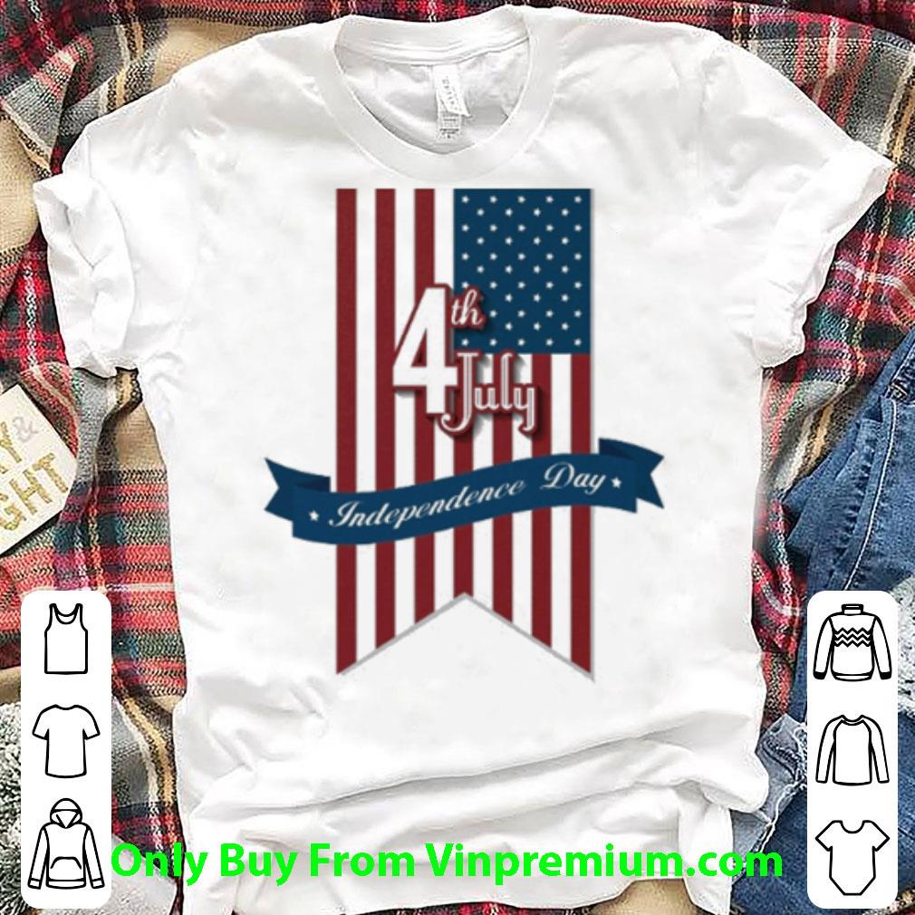 Premium Usa Flag Happy 4th Of July Independence Day shirt