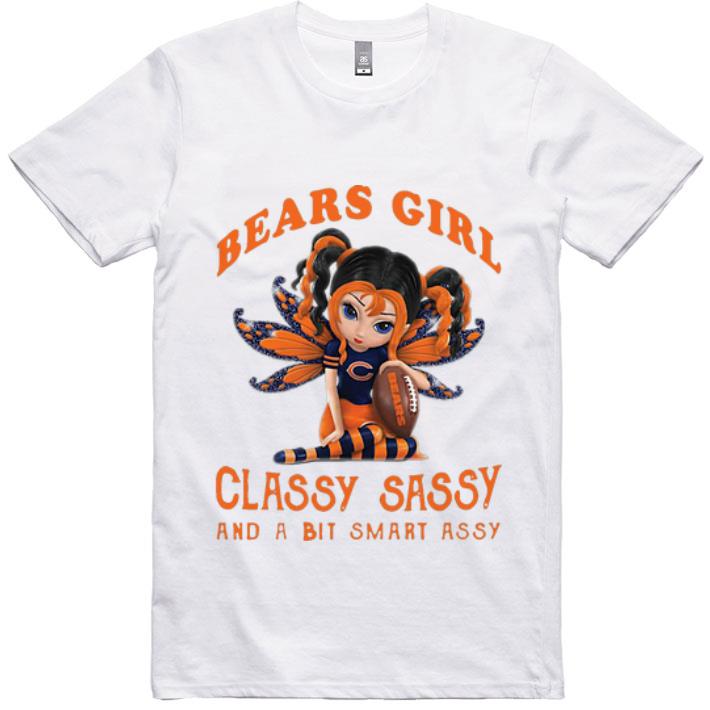 Hot Chicago Bears Girl Classy Sassy And A Bit Smart Assy Fairy Figurine shirt