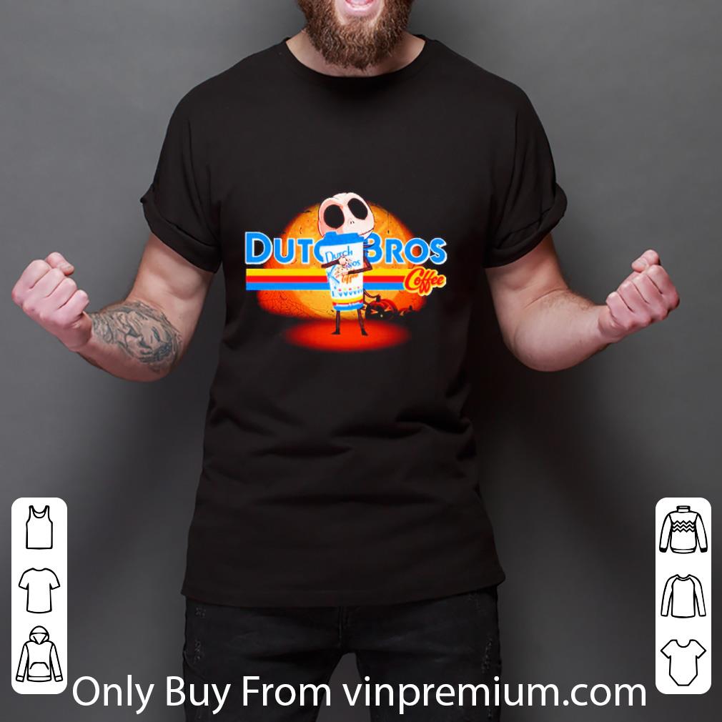 Top Jack Skellington Dutch Bros Coffee shirt