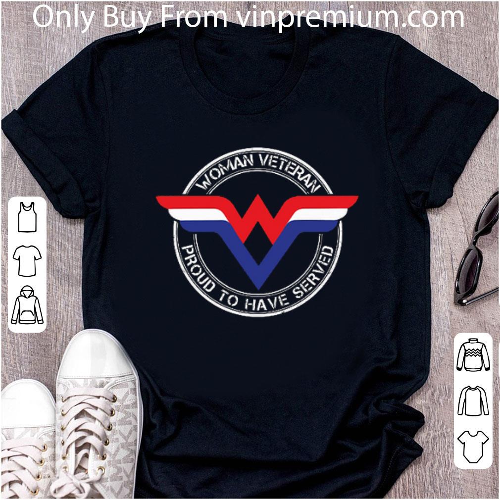 Pretty Proud To Have Served Wonder Woman Veteran shirt