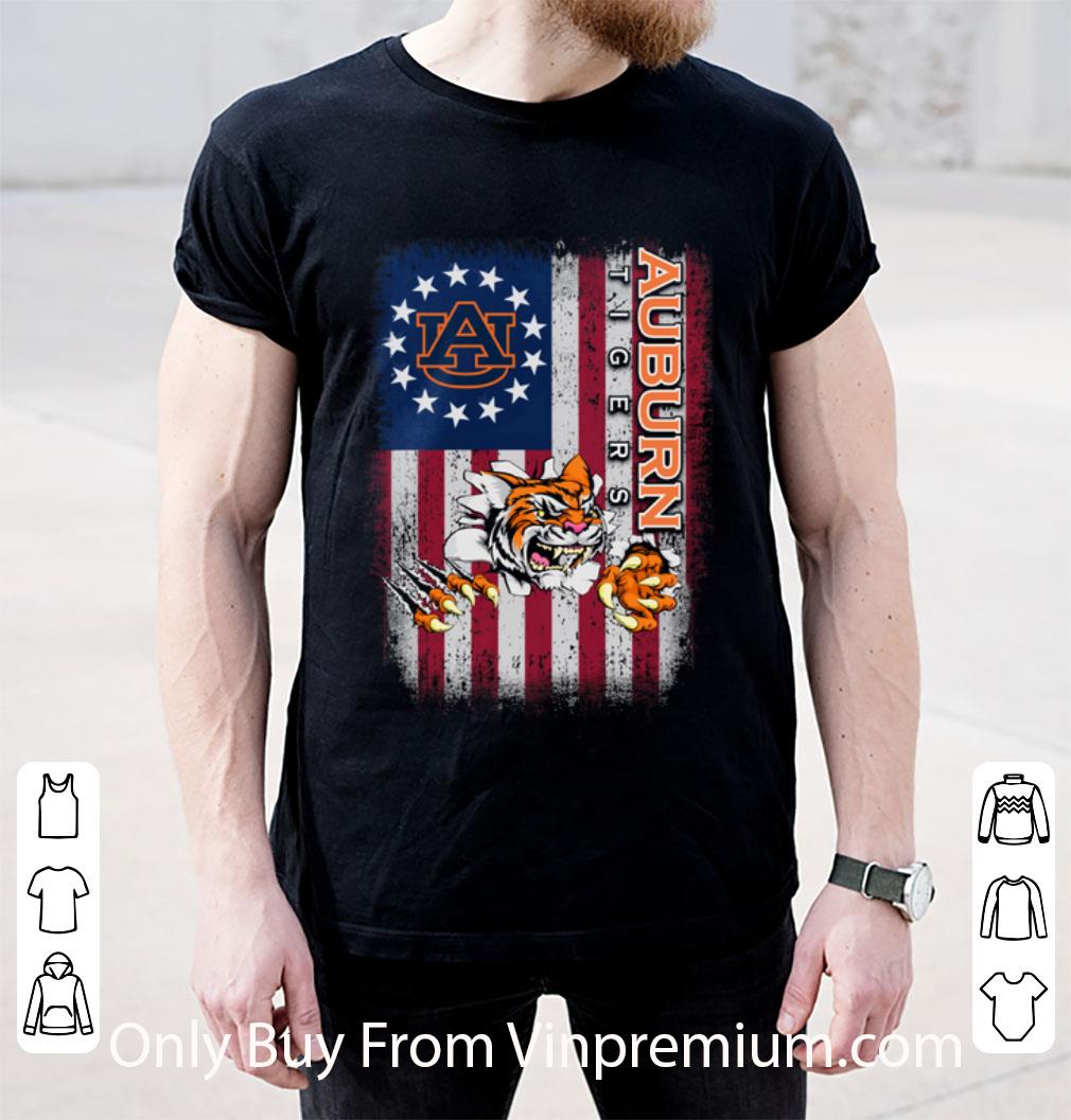 Top Auburn Tigers Betsy Ross Flag shirt