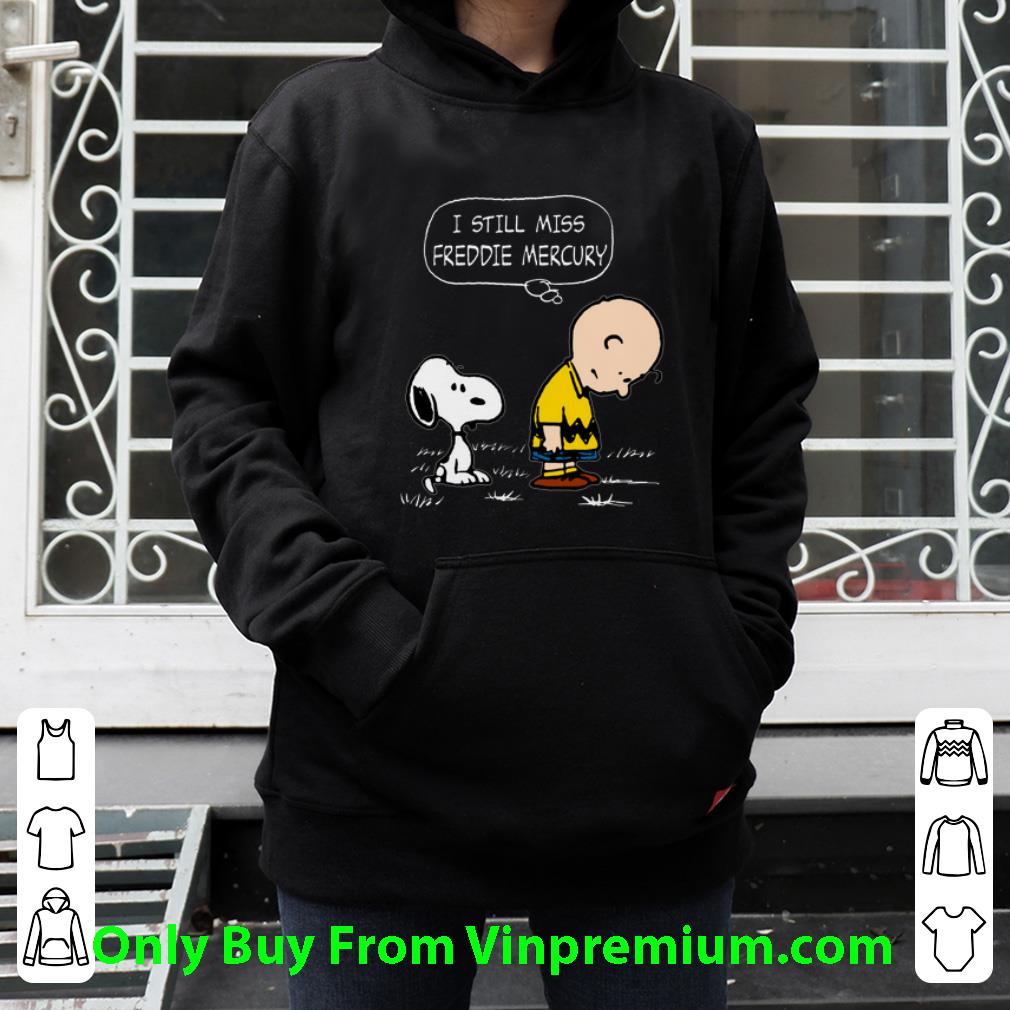51fd2b8b great snoopy charlie brown i still miss freddie mercury shirt 4 - Great Snoopy Charlie Brown I Still Miss Freddie Mercury shirt