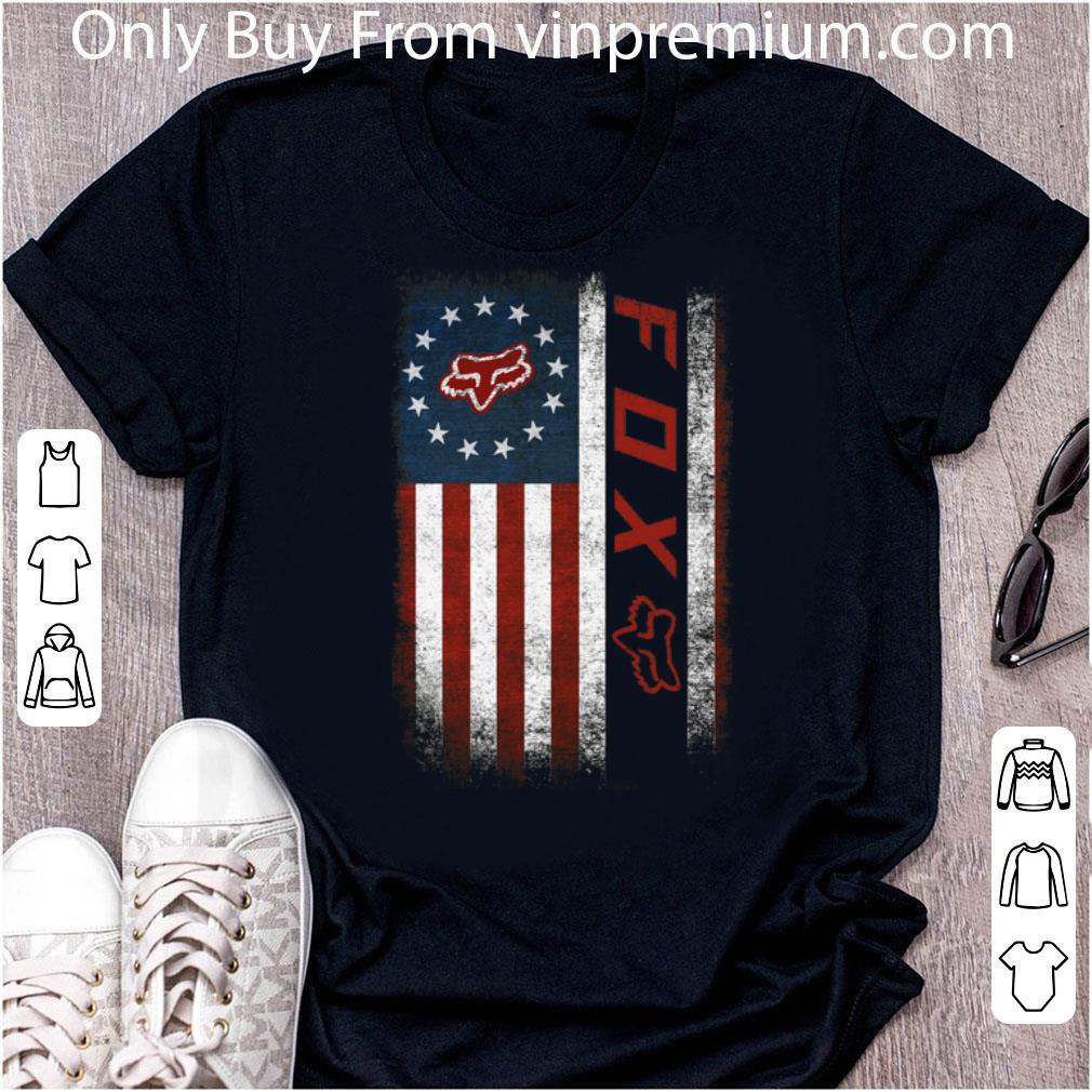 Great Fox Racing Betsy Ross Flag shirt