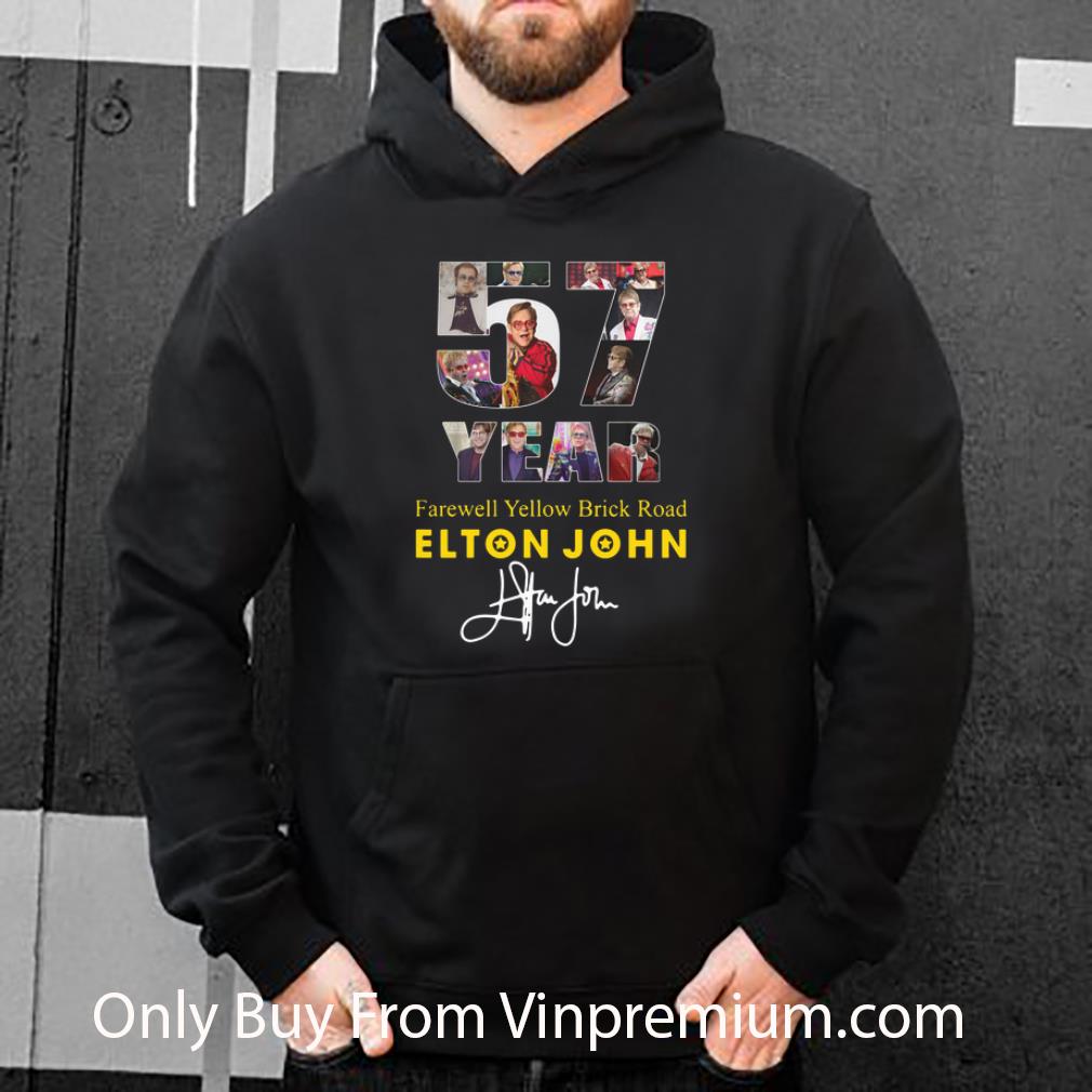 5cfdab9b official 57 years farewell yellow brick road elton john signature shirt 4 - Official 57 Years Farewell Yellow Brick Road Elton John Signature shirt