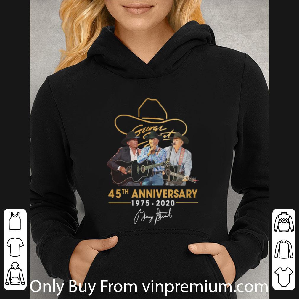 604bab9b nice george strait 45th anniversary 1975 2020 signature shirt 4 - Nice George Strait 45th Anniversary 1975-2020 Signature shirt