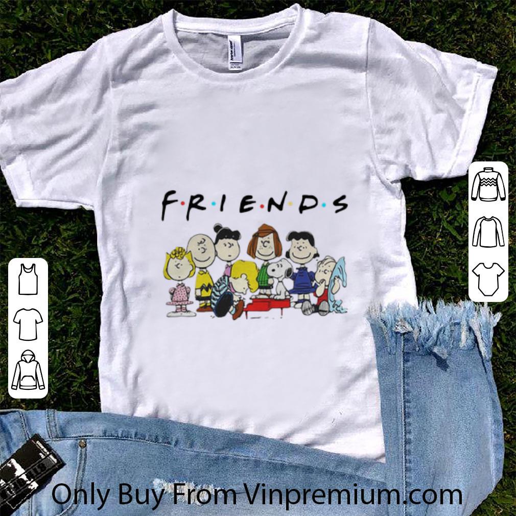 Nice Peanuts Characters Friends shirt