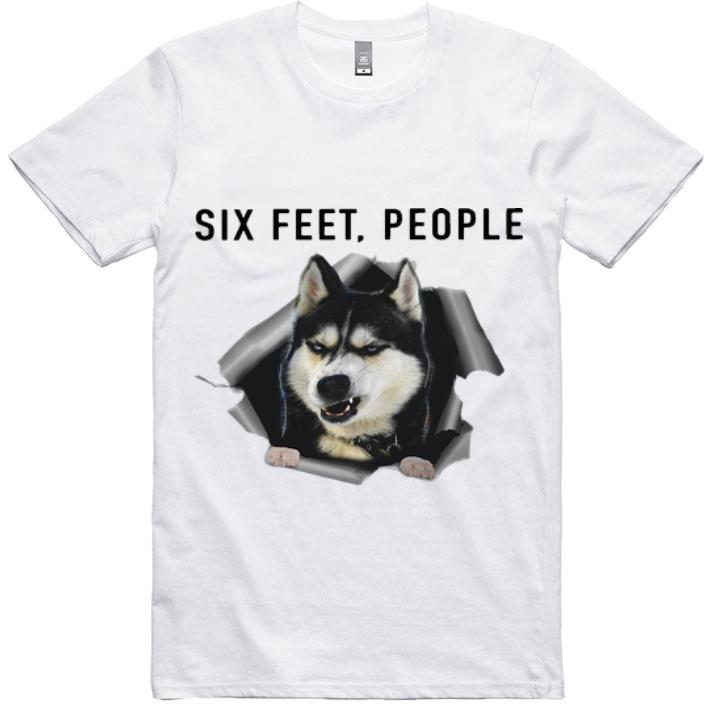 Original Husky Six Feet People Social Distancing shirt
