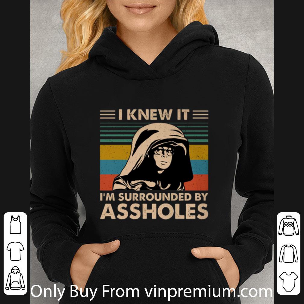 7450c8ea official dark helmet i knew it i m surrounded by assholes vintage shirt 4 - Official Dark Helmet I Knew It I'm Surrounded By Assholes Vintage shirt