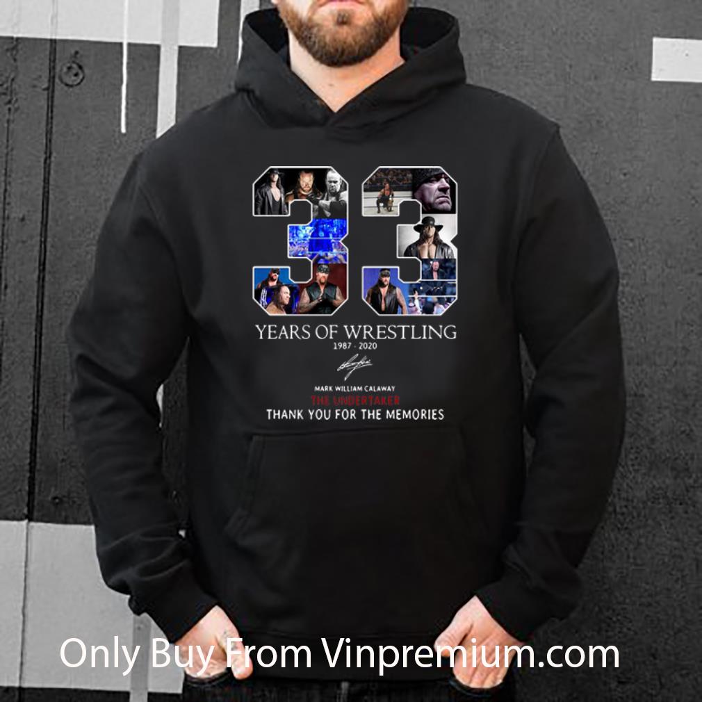 89885718 pretty 33 years of wrestling mark william calaway thank you for the memories shirt 4 - Pretty 33 Years Of Wrestling Mark William Calaway Thank You For The Memories shirt