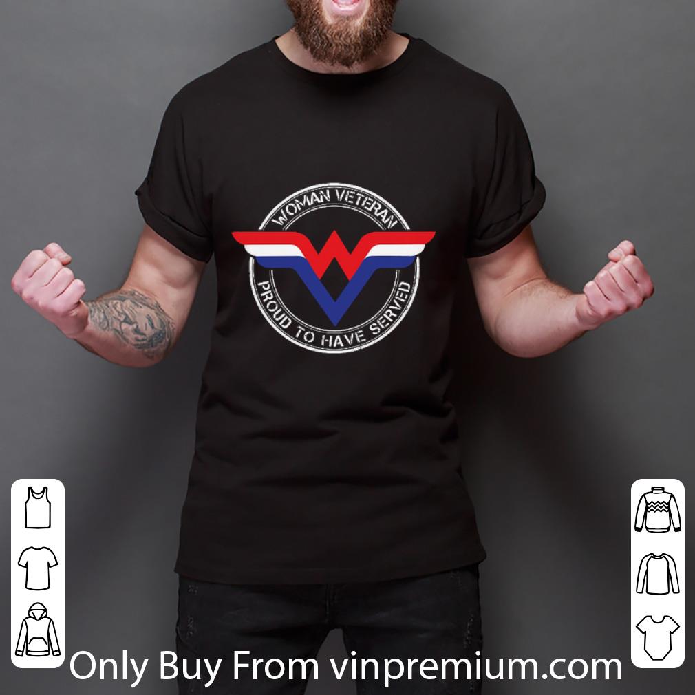 Pretty Proud To Have Served Wonder Woman Veteran shirt