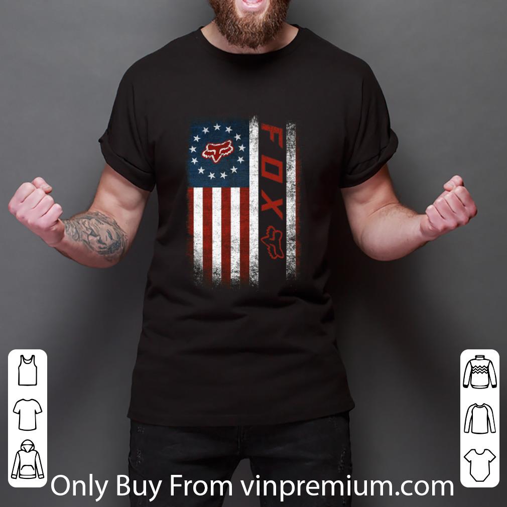Great Fox Racing Betsy Ross Flag shirt