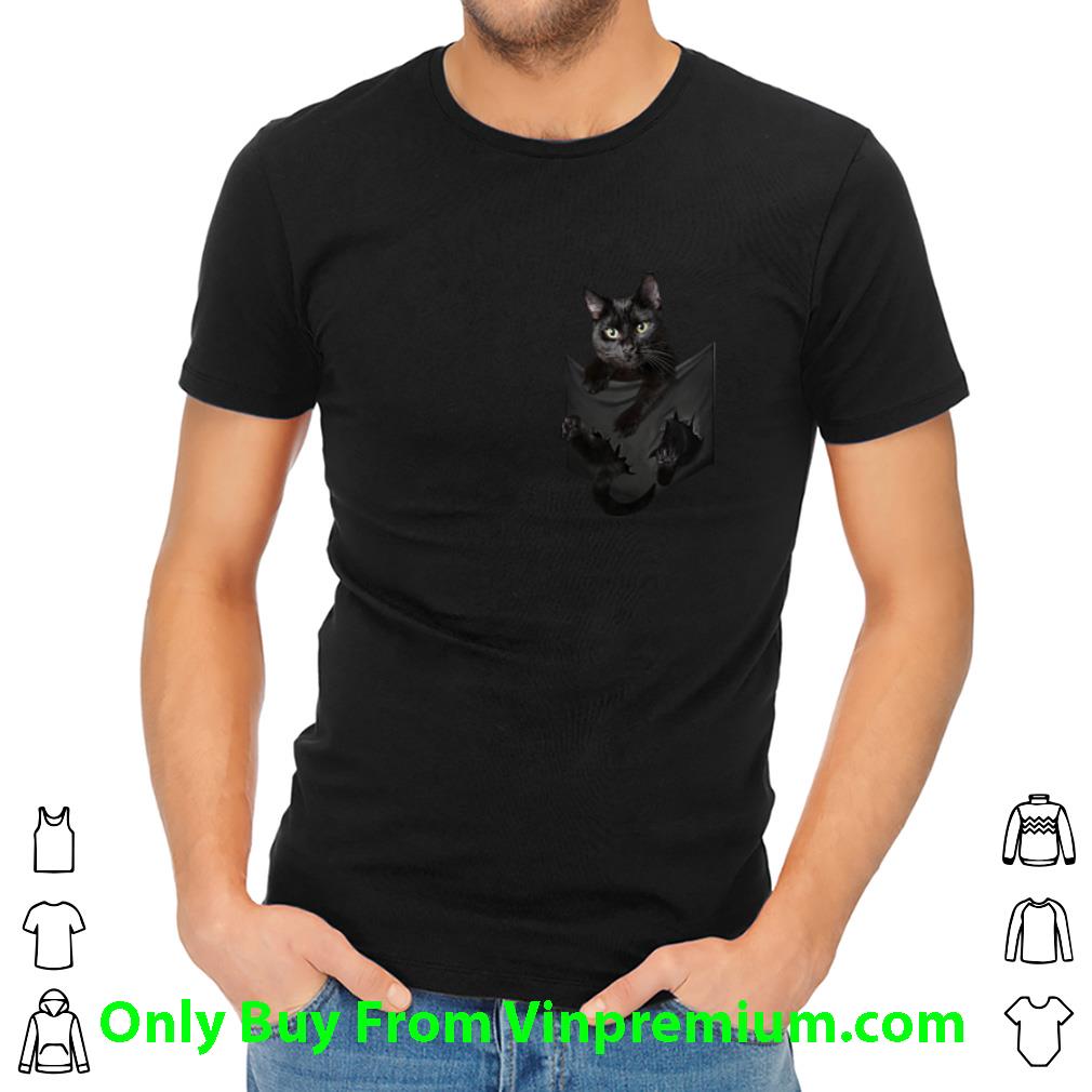 Official Black Cat In Pocket shirt