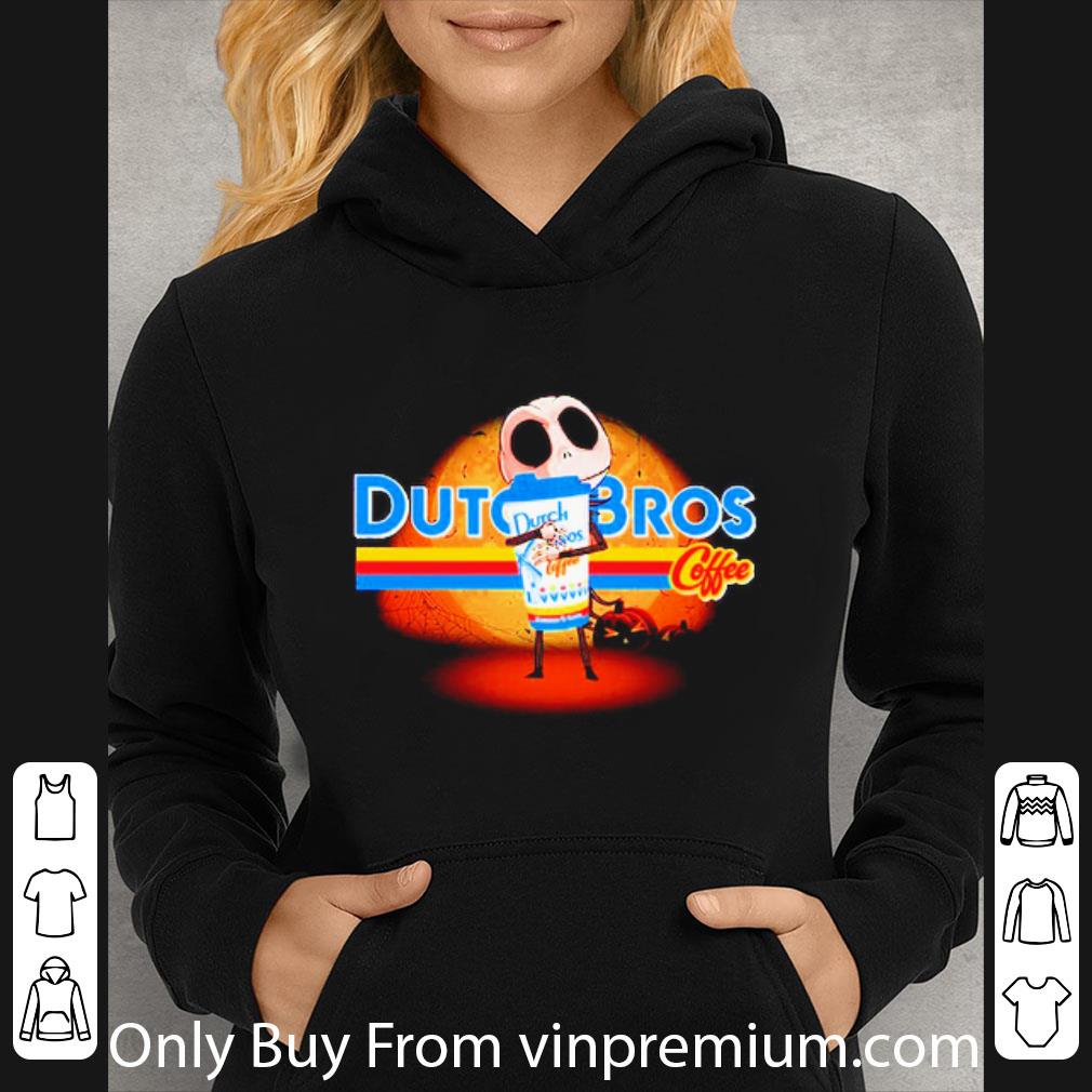 c2d17d52 top jack skellington dutch bros coffee shirt 4 - Top Jack Skellington Dutch Bros Coffee shirt
