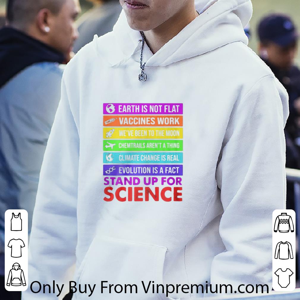 Awesome Earth Is Not Flat Vaccines Work We’ve Been To The Moon Science shirt 03772116 awesome earth is not flat vaccines work we ve been to the moon science shirt 4 - Awesome Earth Is Not Flat Vaccines Work We’ve Been To The Moon Science shirt