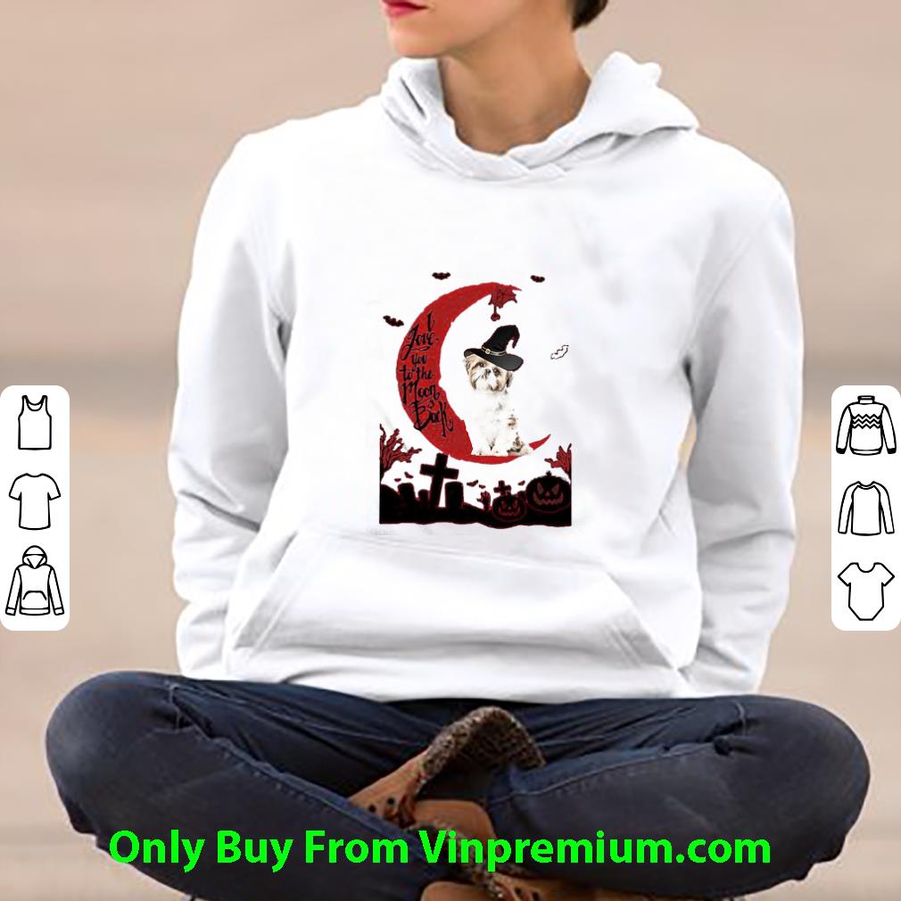 3f7ab85f hot halloween yorkie witch i love you to the moon back pumpkin shirt 4 - Hot Halloween Yorkie Witch I Love You To The Moon Back Pumpkin shirt