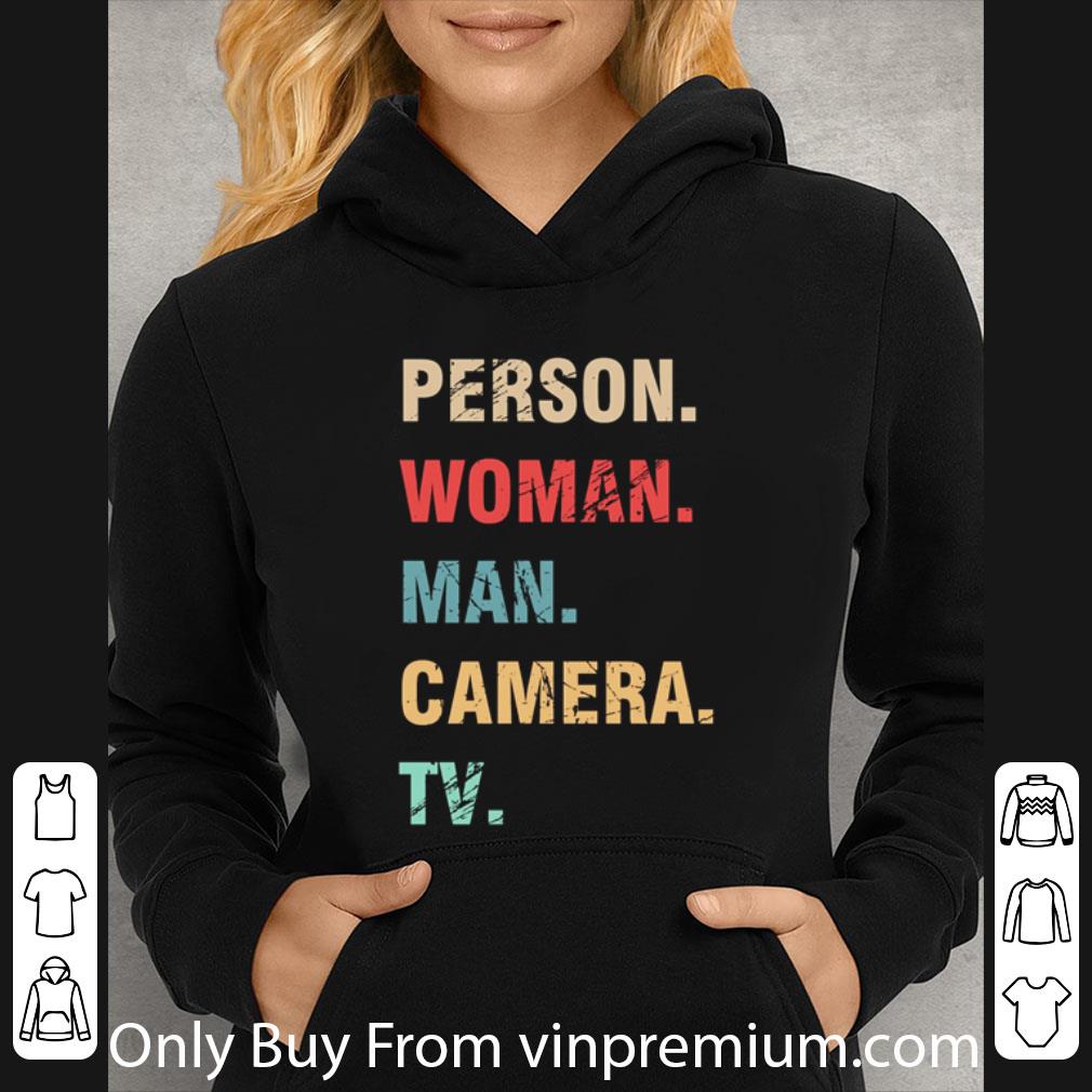 6eb83202 original vintage person woman man camera tv shirt 4 - Original Vintage Person woman man camera TV shirt