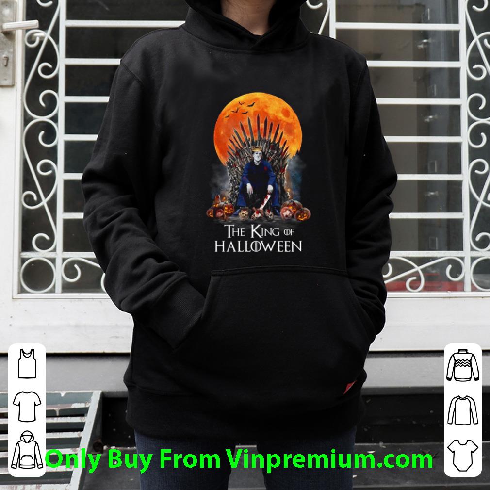 e05f5702 pretty 2020 michael myers sitting iron throne the king of halloween shirt 4 - Pretty 2020 Michael Myers Sitting Iron Throne The King Of Halloween shirt