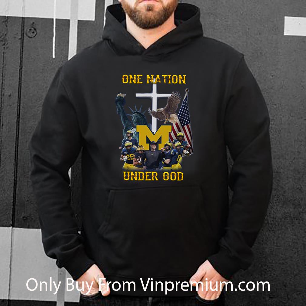 6e96df98 hot statue of liberty american michigan wolverines one nation under god shirt 4 - Hot Statue Of Liberty American Michigan Wolverines One Nation Under God shirt
