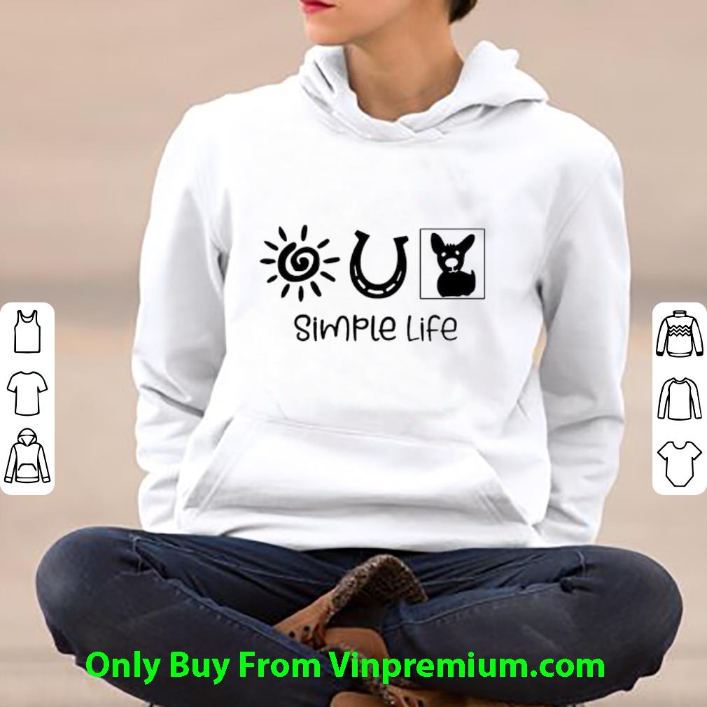 Nice Sun Horseshoe Dog Simple Life shirt 9b799def nice sun horseshoe dog simple life shirt 4 - Nice Sun Horseshoe Dog Simple Life shirt
