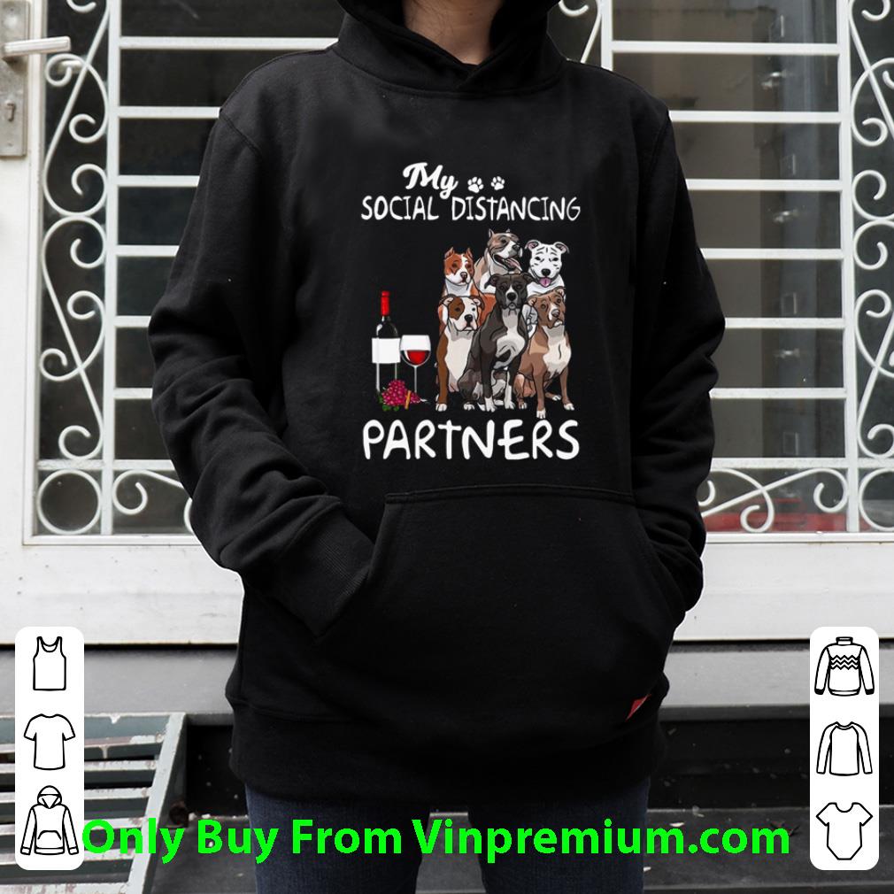 Nice Pitbull My Social Distancing Partners shirt bd14da2e nice pitbull my social distancing partners shirt 4 - Nice Pitbull My Social Distancing Partners shirt