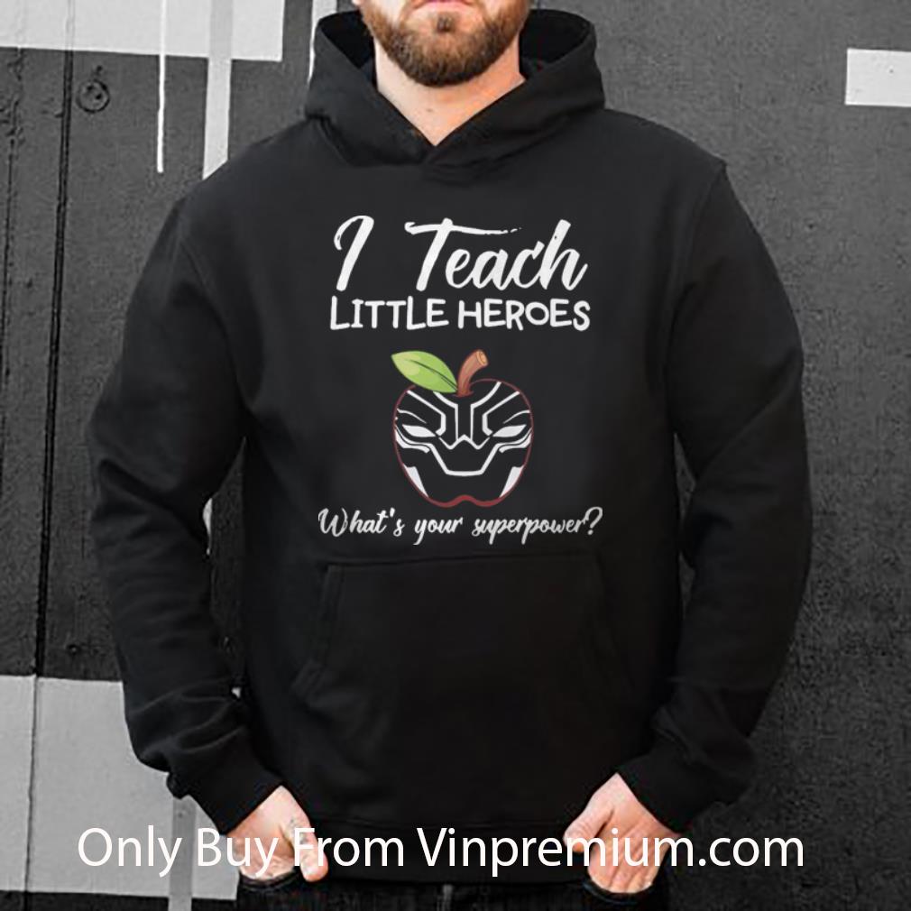 d4ee54d4 top i teach little heroes black panther shirt 4 - Top I Teach Little Heroes Black Panther shirt