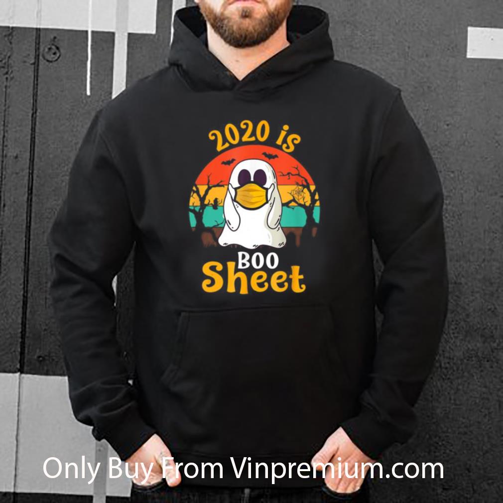 db6037a3 official vintage 2020 is boo sheet halloween ghost in mask shirt 4 - Official Vintage 2020 Is Boo Sheet Halloween Ghost In Mask shirt