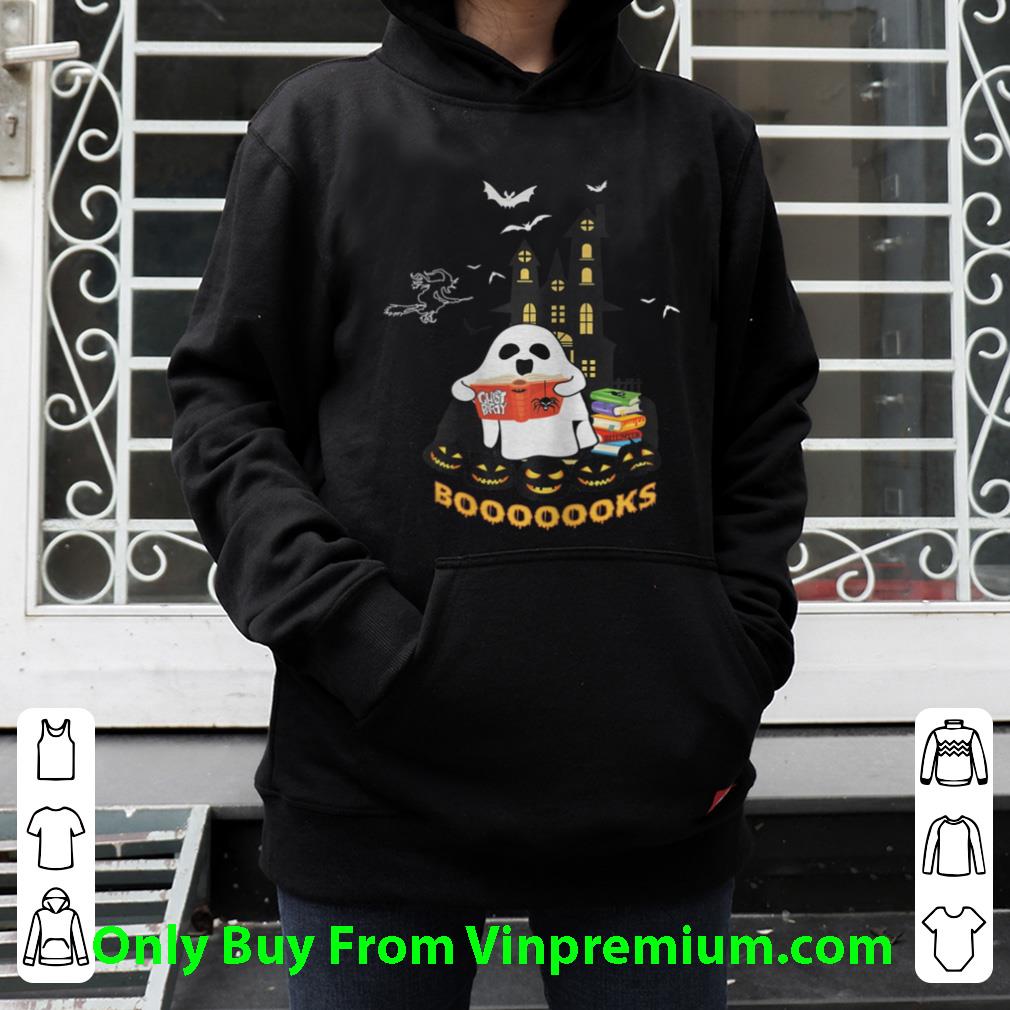 ea53fcd7 top womens funny halloween ghost reads booooooks boo read books shirt 4 - Top Womens Funny Halloween Ghost Reads Booooooks Boo Read Books shirt