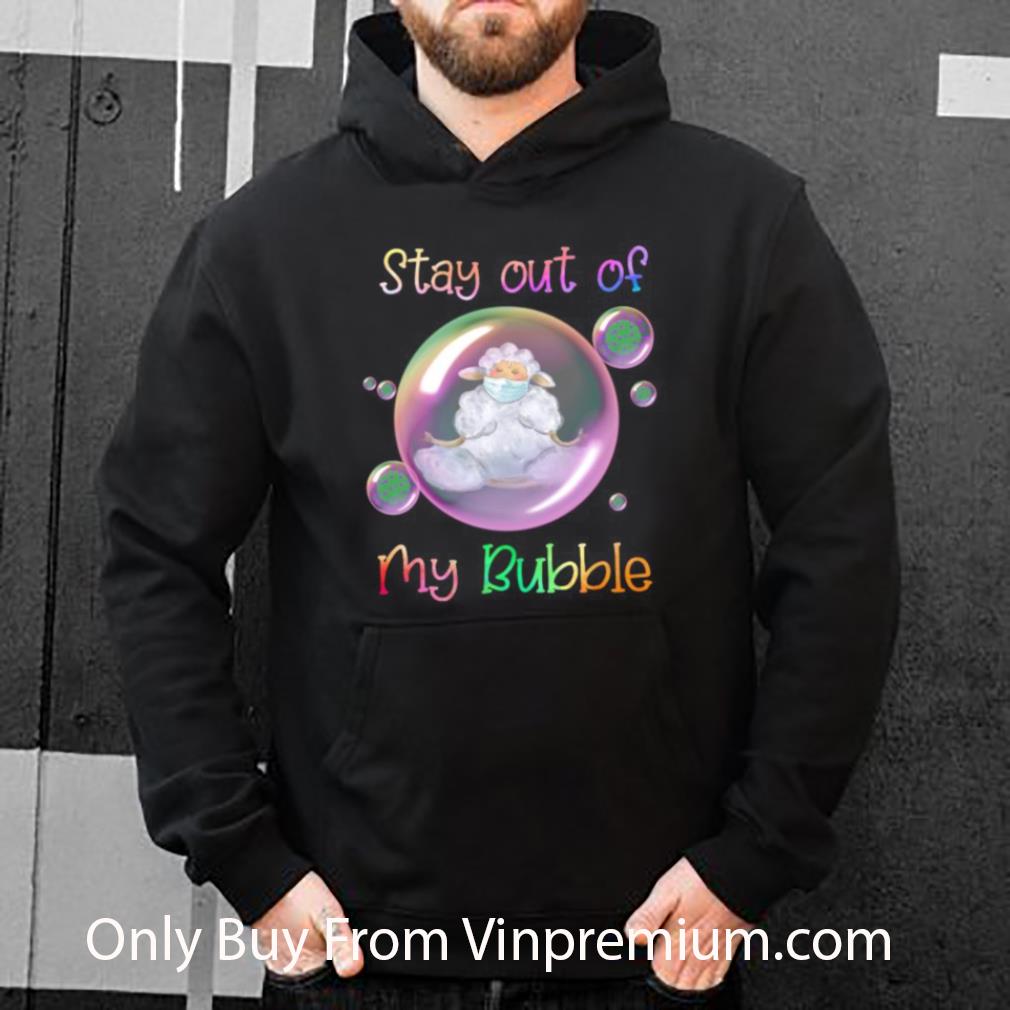 f5691b35 nice stay out of my bubble coronavirus yoga sheep mask shirt 4 - Nice Stay Out Of My Bubble Coronavirus Yoga Sheep Mask shirt