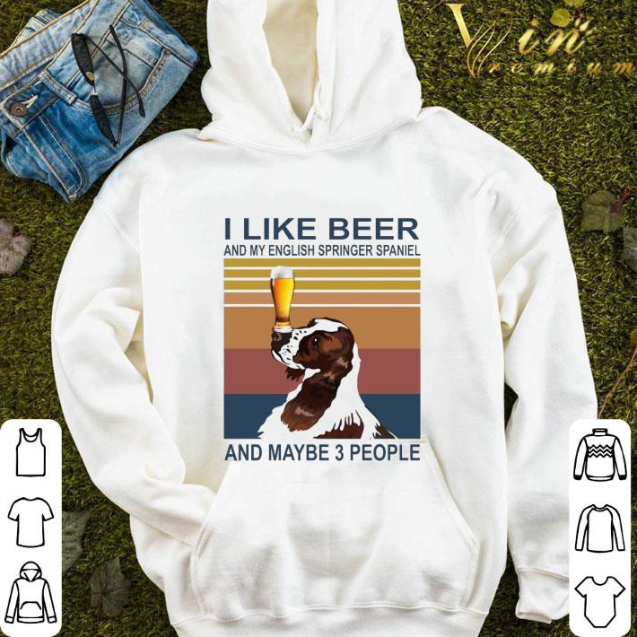 Vintage I Like Beer And My English Springer Spaniel shirt 364a38ce vintage i like beer and my english springer spaniel shirt 4 - Vintage I Like Beer And My English Springer Spaniel shirt
