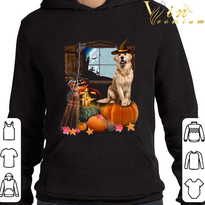 7efd3636 pumpkin golden retriever halloween shirt 4 - Pumpkin Golden Retriever Halloween shirt