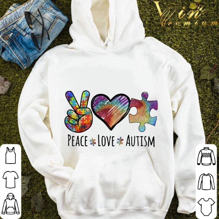 Peace Love Autism shirt 8374ac81 peace love autism shirt 4 - Peace Love Autism shirt