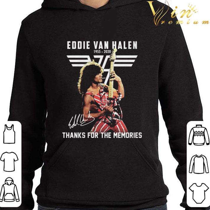 a5ce1441 logo eddie van halen band 1955 2020 signature shirt 4 - Logo Eddie Van Halen band 1955-2020 signature shirt